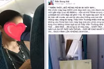 Lệ Quyên bị nghi cho con tè vào túi nôn trên máy bay