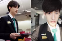 Nam tiếp viên hàng không đẹp trai có đôi mắt hút hồn