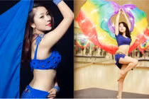 Vẻ đẹp sexy của nữ sinh kinh tế say mê múa bụng