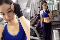 Nữ tiếp viên hàng không khoe mặt xinh, dáng chuẩn nuột nà