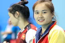 Nhan sắc chân dài 9X giành ngôi Hoa khôi VTV Cup 2015