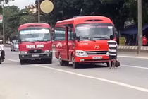 Xin đểu trên đường cao tốc TP HCM - Trung Lương