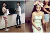 Vợ hot girl Thanh Hóa của chàng “đẹp trai nhiều đứa yêu“