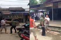 Công an Bắc Cạn cầm dao hỗn chiến với tài xế vì... tình