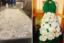 Cô dâu mũm mĩm hãnh diện vì chiếc váy cưới rẻ tiền