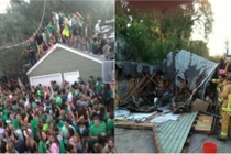 Sinh viên ăn chơi thác loạn làm sập cả mái nhà