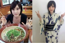 Cô gái Nhật xinh như hot girl có biệt danh “Thánh ăn“