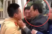 Vụ Chi cục trưởng túm cổ áo CSGT: “Hành vi coi thường pháp luật“