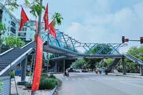 Chiêm ngưỡng cây cầu chữ Y độc nhất Hà Nội