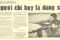 Hai bức ảnh về dũng sĩ Phùng Quang Thanh