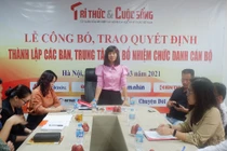 Báo Tri thức và Cuộc sống bổ nhiệm nhiều cán bộ quản lý