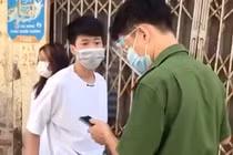 Xử phạt thanh niên chửi bới, xúc phạm CA làm nhiệm vụ chống dịch COVID-19