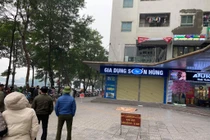 Người đàn ông rơi từ tầng 15 chung Linh Đàm xuống đất tử vong 