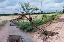 Nhan nhản bẫy chết người trên đường nạn nhân bị rơi xuống hố tử vong