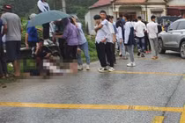 Xe tải đâm liên hoàn khiến 3 người thương vong