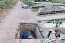 Hố ga, hố cáp "bẫy" người dân, bủa vây đường phố Hà Nội