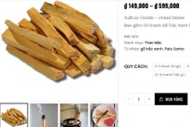 Tiền triệu mua vài thanh củi, bó cây khô xông thơm chiều cuối năm