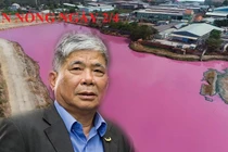 Tin nóng ngày 2/4: Hoang mang vì hồ nước bỗng dưng đổi màu hồng 