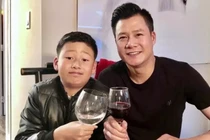 Con trai Quang Dũng - Jennifer Phạm 13 tuổi đã là nam thần