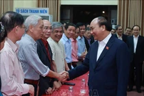 Cử tri nhất trí giới thiệu Chủ tịch nước Nguyễn Xuân Phúc ứng cử đại biểu Quốc hội