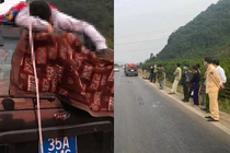 Hòa Bình: Xe máy va chạm với ô tô biển xanh, người đàn ông tử vong 