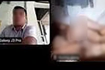 Nữ giáo viên lộ ảnh “nóng” trong buổi tập huấn trực tuyến