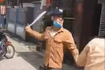 Bắt tạm giam đối tượng cầm dao dọa chém CSGT khi bị dừng xe