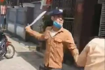 Bắt tạm giam đối tượng cầm dao dọa chém CSGT khi bị dừng xe