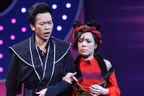 Việt Hương gây choáng khi hóa thân thành siêu mẫu Thanh Hằng