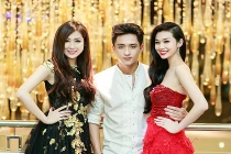 Khánh My, Dương Tú Anh khoe dáng bên Á vương toàn cầu