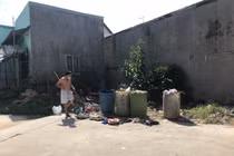 Khám nghiệm hiện trường vụ phát hiện đầu người ở Bình Dương