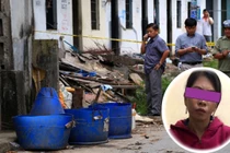 Khởi tố người vợ phân xác chồng, bỏ đầu vào thùng rác