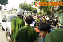 Hiện trường vụ bắt cóc con tin chấn động ở Thường Tín