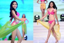 Thí sinh Hoa hậu Hoàn vũ VN khoe dáng nuột với bikini