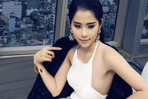 Hoa khôi Nam Em gợi cảm trong bộ sưu tập mới