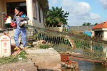 Hình ảnh tan hoang vụ sạt lở nghiêm trọng ven sông Sài Gòn