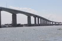 Ngắm cầu Mỹ Lợi nghìn tỷ trước ngày thông xe