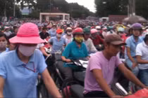 CS đặc nhiệm giải tỏa nỗi khiếp sợ của công nhân KCX Linh Trung