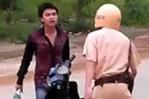 Trung uý CSGT bị đâm trọng thương khi xử lý vi phạm