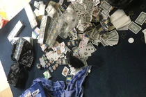 Tang vật thu giữ.