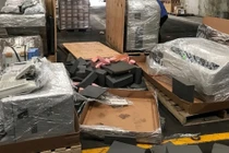 Lô hàng bị phát hiện được thu giữ.