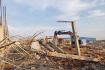 Hiện trường vụ việc.