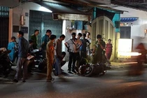 Công an khám nghiệm 1 vụ án trước đó.