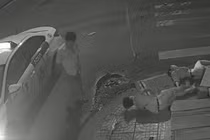 Hình ảnh clip ghi nhận vụ việc.