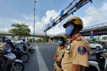 CSGT TPHCM xử phạt 4.145 trường hợp vi phạm trong 3 ngày tổng kiểm soát.