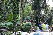 Công an khám nghiệm 1 vụ án trước đó.