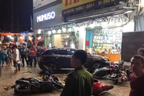 Hiện trường vụ tai nạn. Ảnh: HẠO NAM 