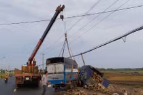 Hiện trường vụ việc.