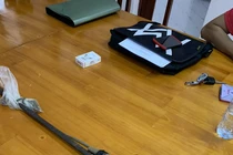 Tang vật thu giữ.