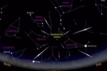 Rạng sáng mai, ở Việt Nam xem được mưa sao băng
